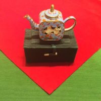 Kelvin Chen Style – Enamel Copper Cloisonne Tea Pot –