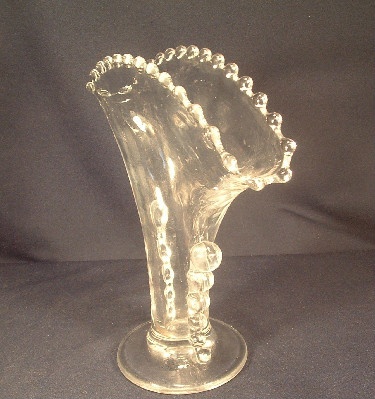Candlewick Pattern - Elegant Fan Vase - Imperial Glass Company