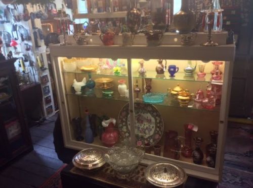 Our goal is to maintain and present an unusual and eclectic selection of antiques — Many fresh from Vermont attics. A beautiful & useful piece from the past makes a great gift. You don’t have to be a collector of Antiques! Antiques are GREEN gifts.