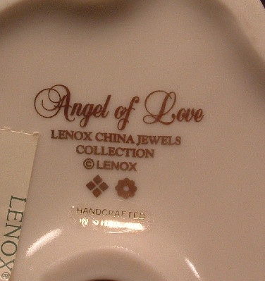 "Angel Of Love" - Lenox China Jewels Collection - 1996 - Made in USA