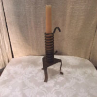 Spiral Candle Holder - c. Early 1900 - Made In The 18th Century Style