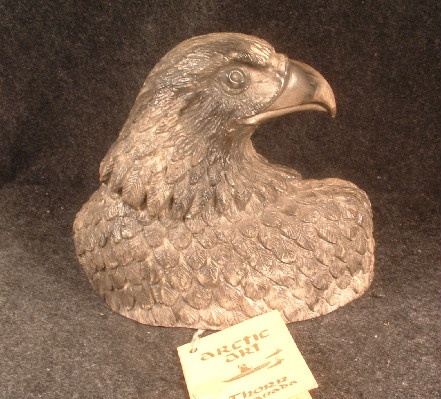 Eagle Sculpture - Arctic Art by Thorn of Canada - Vintage