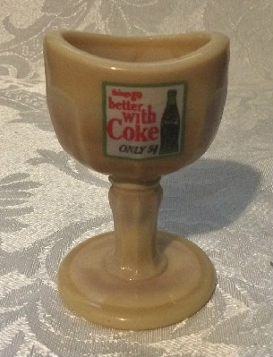 Coke - Coca-Cola - Vintage Eyewash Cup - "Things Go Better With Coke" - Use – Display – Collect